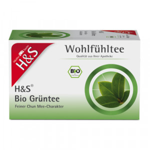Produktbild von H&S Bio Grüntee Filterbeutel
