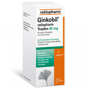 Produktbild von GINKOBIL-ratiopharm Tropfen 40 mg