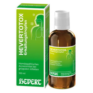 Produktbild von HEVERTOTOX Erkältungstropfen
