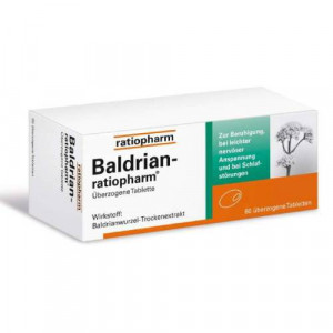 Produktbild von BALDRIAN-RATIOPHARM überzogene Tabletten