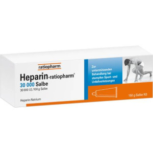 Produktbild von HEPARIN-RATIOPHARM 30.000 Salbe