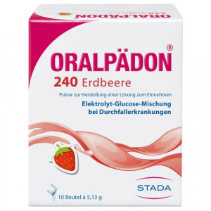 Produktbild von ORALPÄDON 240 Erdbeere Btl. Pulver