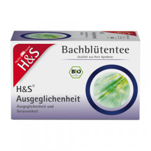 Produktbild von H&S Bachblüten Ausgeglichenheits-Tee Filterbeutel