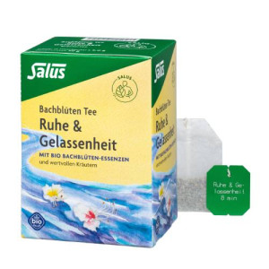 Produktbild von BACHBLÜTEN TEE Ruhe & Gelassenheit Bio Salus Fbtl.