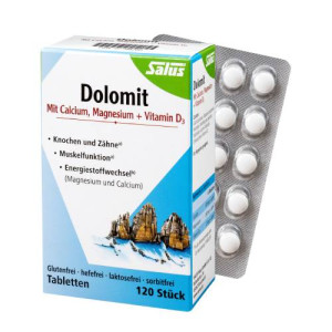 Produktbild von DOLOMIT Tabletten m.Calcium Magnesium Vit.D3 Salus