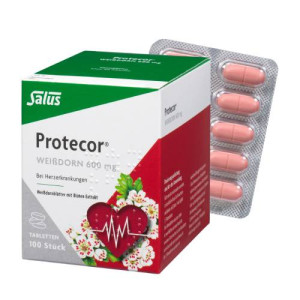Produktbild von PROTECOR Weißdorn 600 mg Filmtabletten