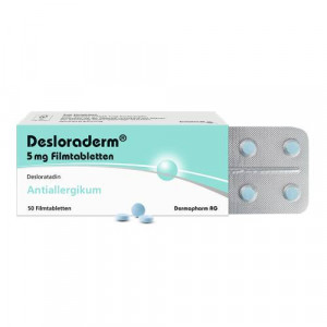 Produktbild von DESLORADERM 5 mg Filmtabletten