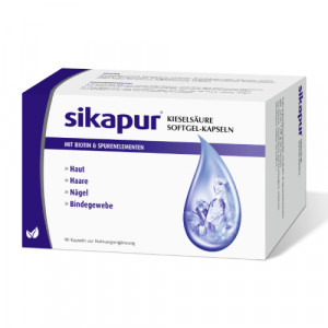 Produktbild von SIKAPUR Kieselsäure Softgel-Kapseln mit Biotin