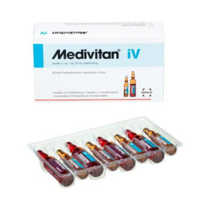 Produktbild von MEDIVITAN iV Injektionslösung in Amp.-Paare