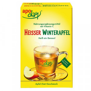 Produktbild von APODAY heißer Winterapfel Vitamin C Pulver