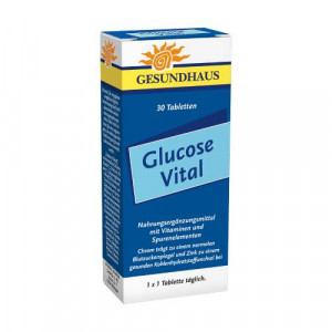 Produktbild von GESUNDHAUS Glucose Vital Tabletten