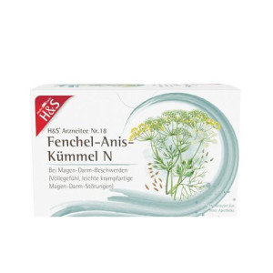 Produktbild von H&S Fenchel-Anis-Kümmel N Filterbeutel