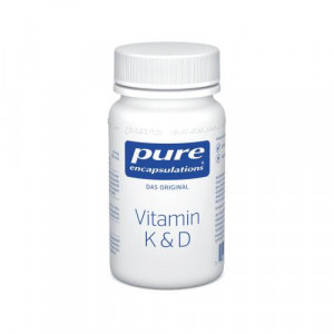 Produktbild von PURE ENCAPSULATIONS Vitamin K & D Kapseln