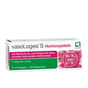 Produktbild von VASOLOGES S Homocystein Dragees