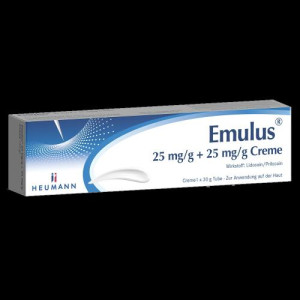 Produktbild von EMULUS 25 mg/g + 25 mg/g Creme