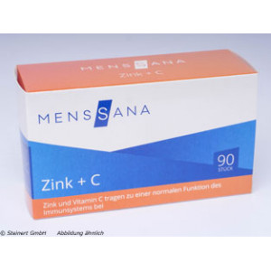 Produktbild von ZINK+C MensSana Lutschtabletten
