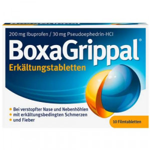 Produktbild von BOXAGRIPPAL Erkältungstabletten 200 mg/30 mg FTA