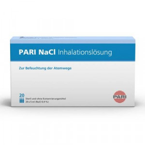 Produktbild von PARI NaCl Inhalationslösung Ampullen