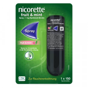 Produktbild von NICORETTE Fruit & Mint Spray 1 mg/Sprühstoß
