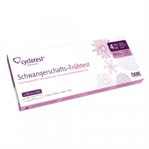 Produktbild von CYCLOTEST Schwangerschafts-Frühtest 10 mlU/ml Urin