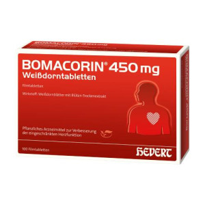 Produktbild von BOMACORIN 450 mg Weißdorntabletten