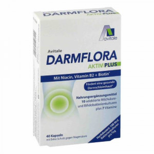 Produktbild von DARMFLORA Aktiv Plus 100 Mrd.Bakterien+7 Vitamine