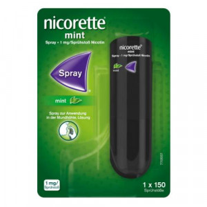 Produktbild von NICORETTE Mint Spray 1 mg/Sprühstoß