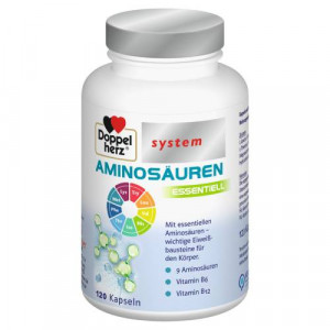 Produktbild von DOPPELHERZ Aminosäuren essentiell system Kapseln