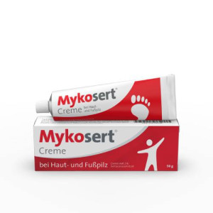 Produktbild von MYKOSERT Creme bei Haut- und Fußpilz