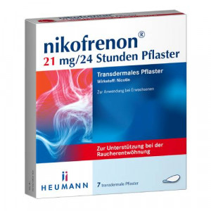 Produktbild von nikofrenon® 21 mg/24 Stunden Pflaster