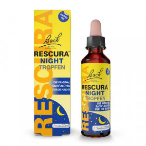 Produktbild von BACHBLÜTEN Original Rescura Night Tropfen alk.frei