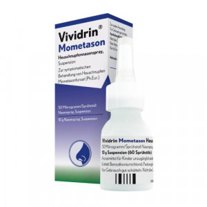 Produktbild von VIVIDRIN Mometason Heuschn.Nspr.50μg/Sp. 60SprSt.