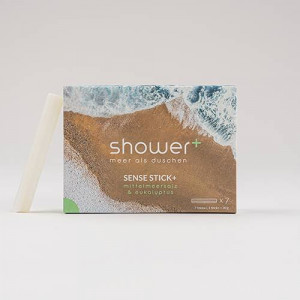 Produktbild von SHOWER+ SENSE STICK+ Mittelmeersalz+Eukalyptus