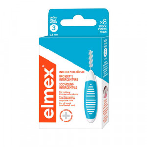 Produktbild von ELMEX Interdentalbürsten ISO Gr.3 0,6 mm blau