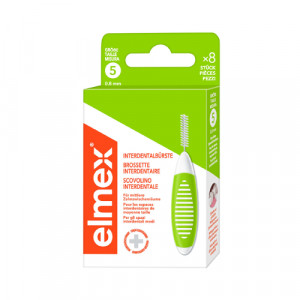 Produktbild von ELMEX Interdentalbürsten ISO Gr.5 0,8 mm grün