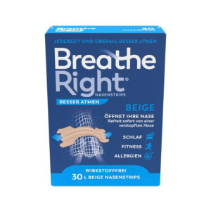 Produktbild von BESSER Atmen Breathe Right Nasenpfl.groß beige