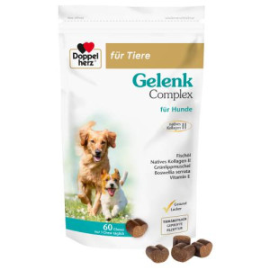 Produktbild von DOPPELHERZ für Tiere Gelenk Complex Chews f.Hunde