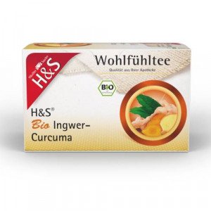Produktbild von H&S Bio Ingwer-Curcuma Filterbeutel