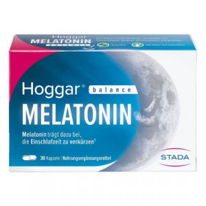 Produktbild von HOGGAR Melatonin balance Kapseln