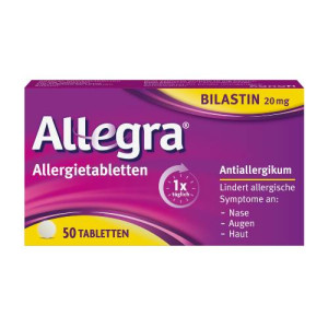 Produktbild von ALLEGRA Allergietabletten 20 mg Tabletten