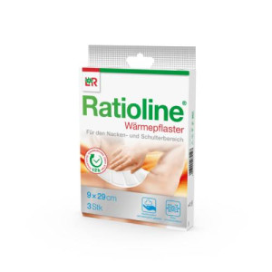 Produktbild von RATIOLINE Wärmepflaster Nacken/Schulter 9x29 cm