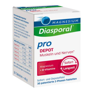 Produktbild von MAGNESIUM DIASPORAL pro B-Vit.DEPOT Musk.+Nerv.Tab
