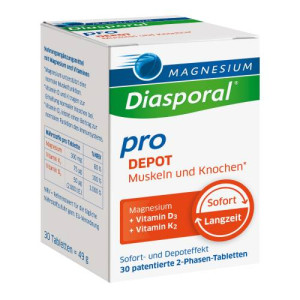 Produktbild von MAGNESIUM DIASPORAL pro D3+K2 DEPOT Muskel+Kno.Tab