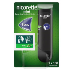 Produktbild von NICORETTE Mint Spray 1 mg/Sprühstoß NFC