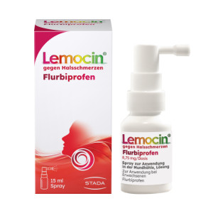 Produktbild von LEMOCIN Flurbiprofen 8,75mg/Dosis Spray Anw.Mundhö