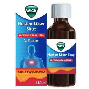 Produktbild von WICK Husten-Löser Sirup mit Honigaroma 200mg/15ml
