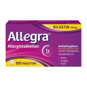 Produktbild von ALLEGRA Allergietabletten 20 mg Tabletten