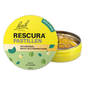Produktbild von BACHBLÜTEN Original Rescura Pastillen Apfel-Minze