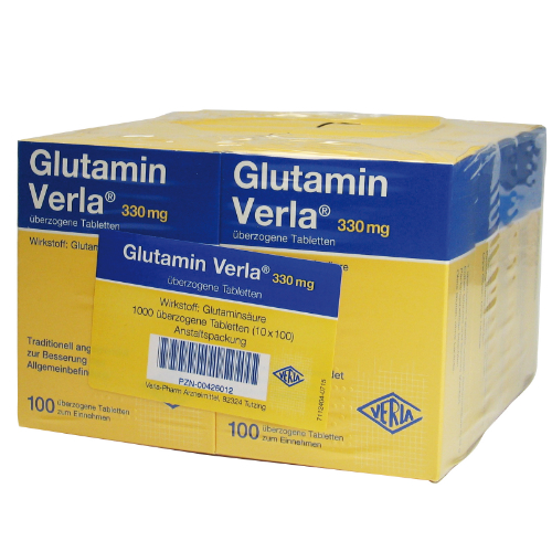 GLUTAMIN VERLA überzogene Tabletten