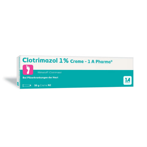 CLOTRIMAZOL 1% Creme-1A Pharma